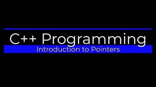 Introduction to Pointers
