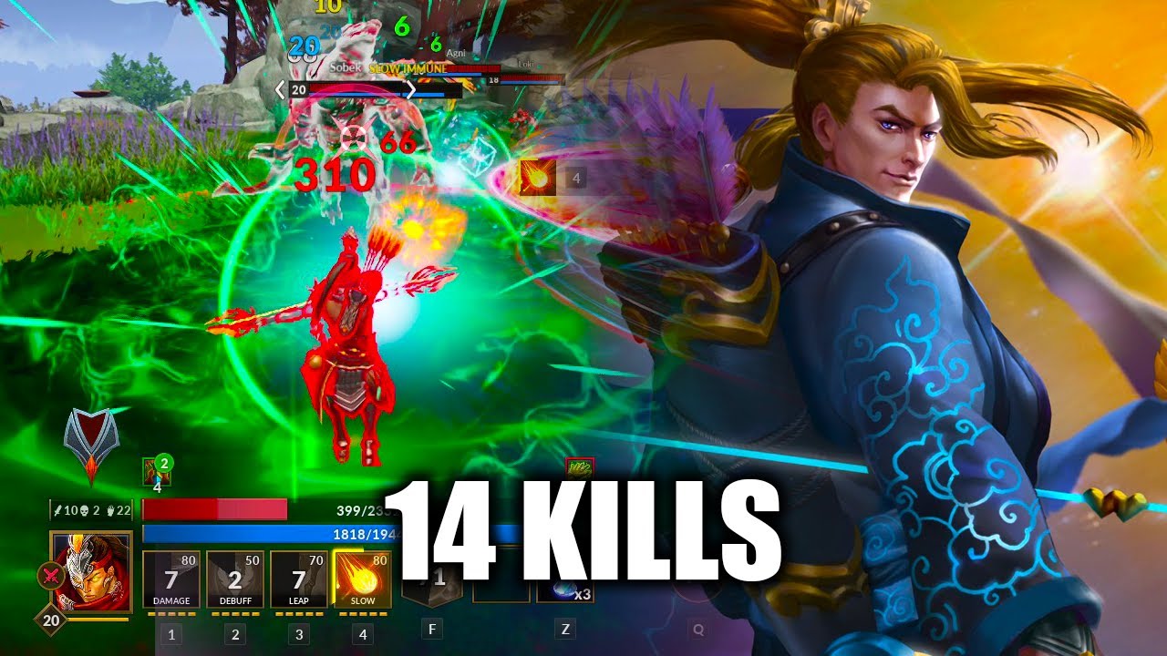 SMITE 2 ASSAULT MONDAY - TRICKSHOT TIME!!! Hou Yi Gameplay