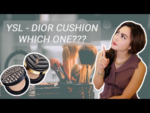 YSL & Dior Cushion Review by April