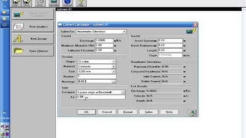How to use Culvert Master