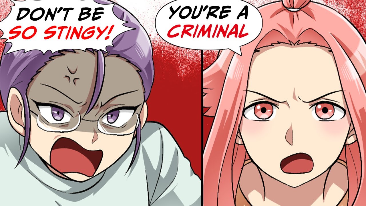 A hysterical lady was insulting the nurse and stole my sleeping bag at the hospital...[Manga dub]