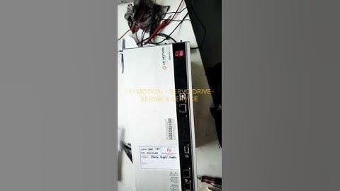 LTI MOTION- SERVO DRIVE- REPAIR & SERVICE