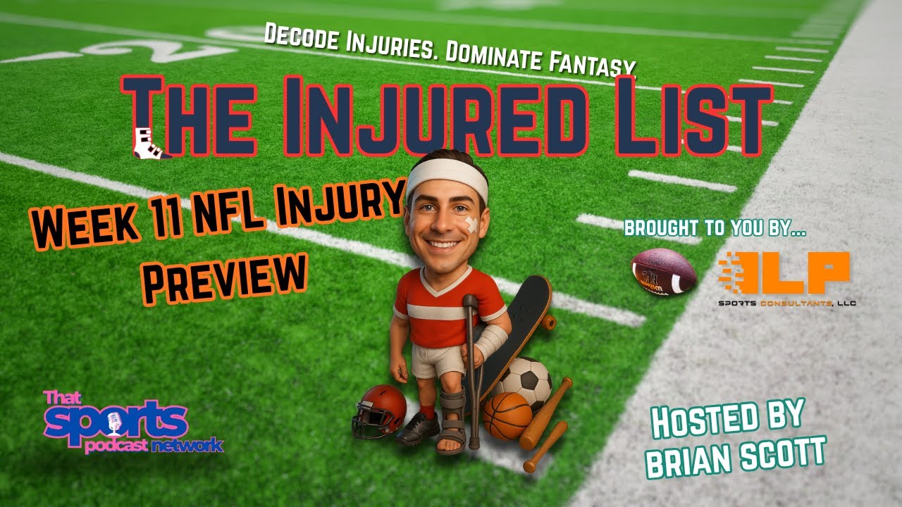 🏈 Fantasy Triage: 🎙️Обзор травм на 10-й неделе в НФЛ и прогноз на 11-ю неделю 🚑