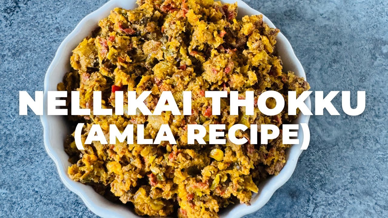 Nellikai Thokku l Amla Dry Chutney l Usirikaya Pachadi l Indian Gooseberry Recipe - Flavours Treat