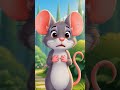 🐭🎵 Mouse's Happy Day Song | Fun Animal Rhymes for Kids | Cute Mouse Cartoon Song
