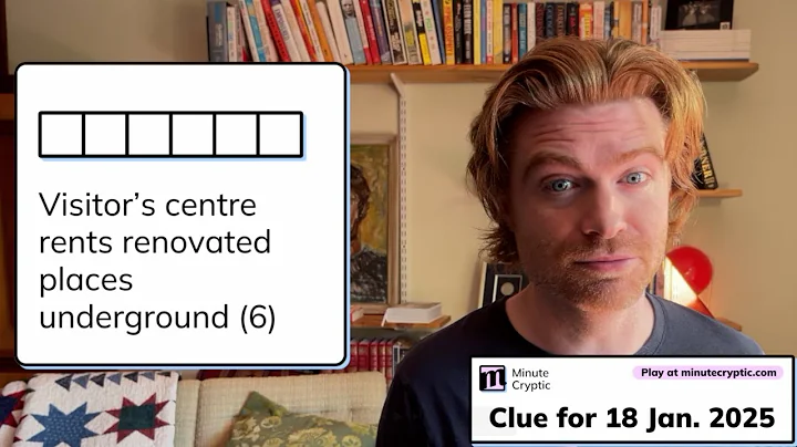 Minute Cryptic Clue #207 for 18 Jan 2025: Visitor's centre rents renovated places underground (6)