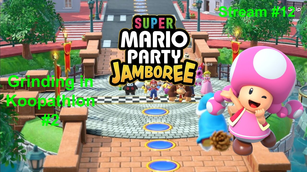 Super Mario Party Jamboree Grinding in Koopathlon #2