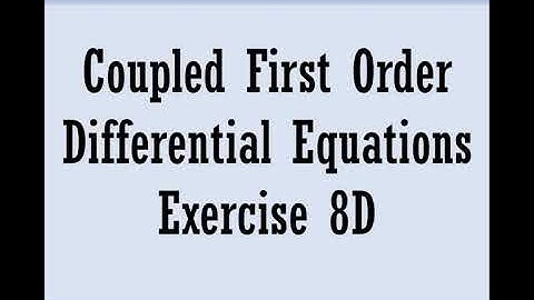 A2FM - Modelling with Differential Equations