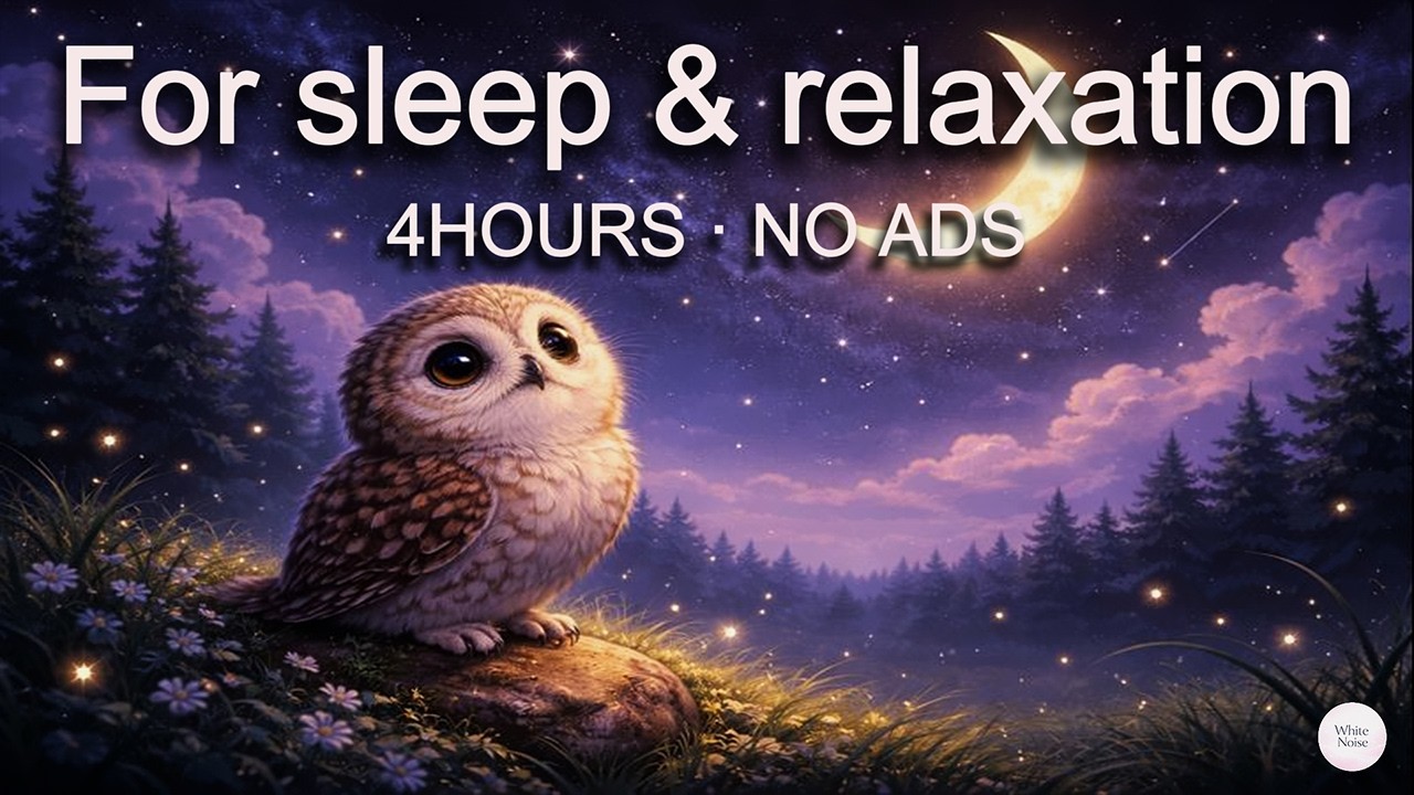 [White Noise] White Noise for Sleep, Focus & Relaxation 4Hours | No Ads ...