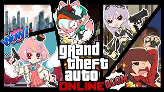 【強盗野郎Aチーム】 steam版グランド セフト オート 5 オンライン/Grand Theft Auto V ONLINE パシフィック銀行強盗編＃９ 【強盗で始まる物語】