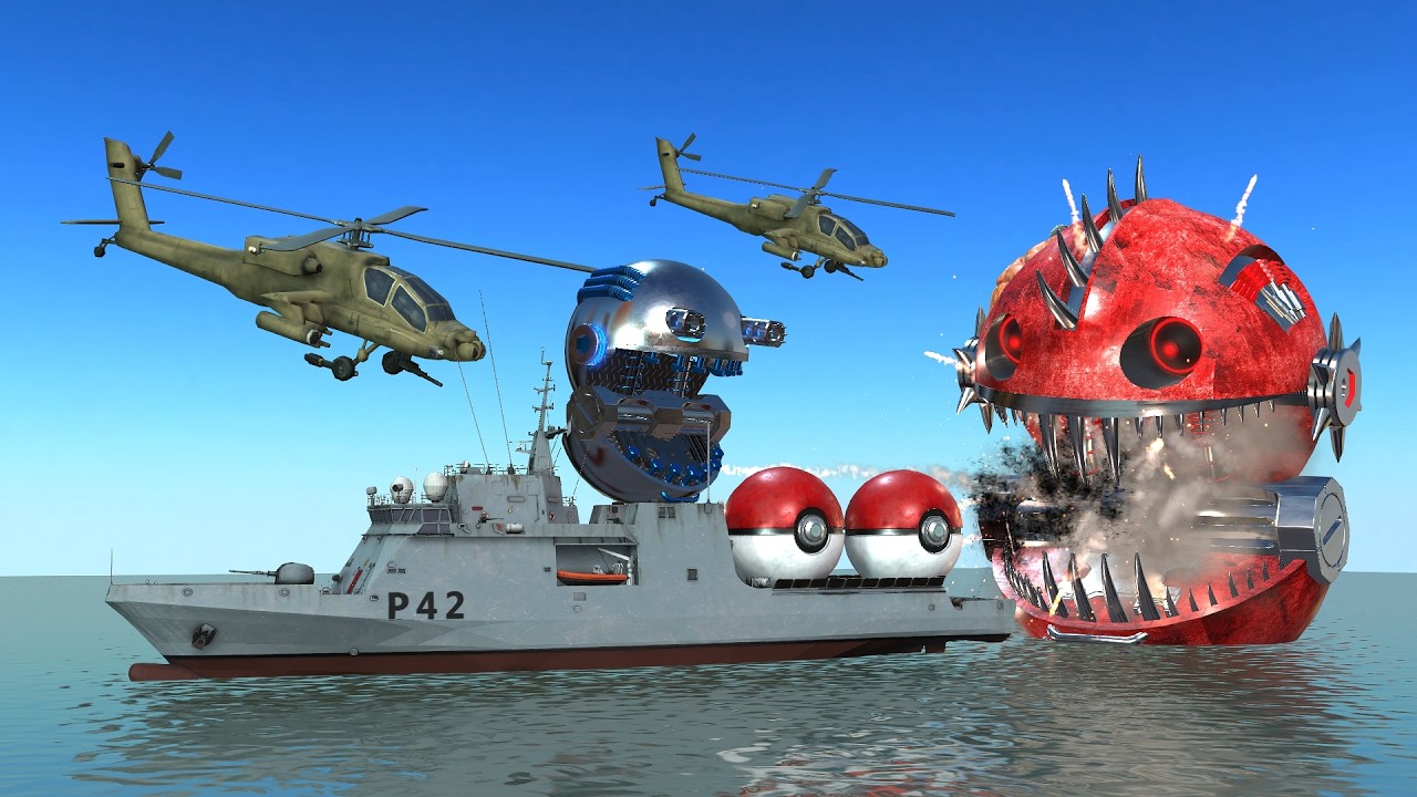 ПАКМАН ПРОТИВ МОНСТРА ПАКМАН ПРОТИВ МУЛЬТЯШНОГО КОТА ПРОТИВ РОБОТА ПАКМАН: БИТВА НА БОРТУ ВОЕННОГ...