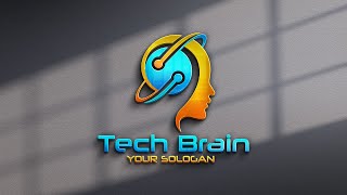 Tech Company Logo Design || Photoshop 2022 Tutorial