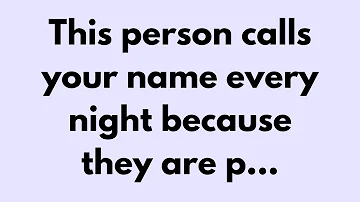 💌 🛑 God Message Today | This person calls your name every night because... #Godsays #God #Godmessage