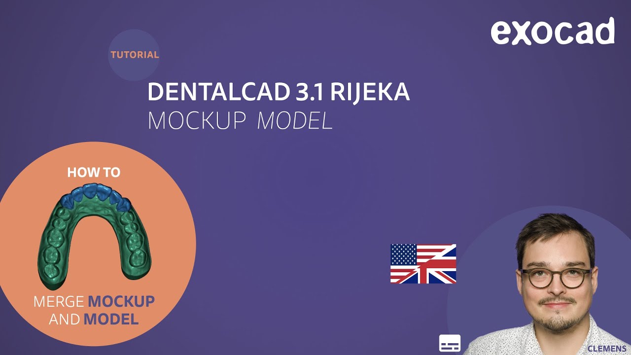 Mockup model - merge your restoration & original digital model VIDEO TUTORIAL