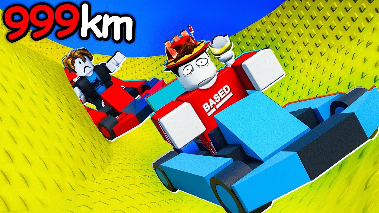 Ich Erreiche MAX GESCHWINDIGKEIT In Cart Ride Down a Slide!