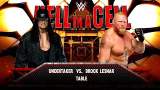 Wwe2k23 game play _ Undertaker vs Brock Lesnar ( Table match )