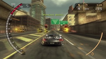 Need for Speed: Most Wanted Gameplay Walkthrough - Porsche Carrera GT Drag Test Drive
