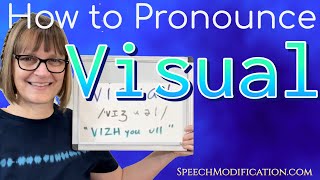 How to Pronounce Visual and other words with /ʒ/