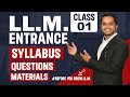 Llm entrance preparation  class  1  introduction to syllabus and materials  lex nepal