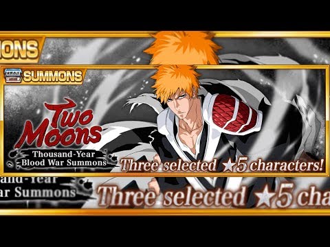 Bleach Brave Souls: A Busca DELE!!! Summons Two Moons!!! #IchigoTwoMoons - Omega Play