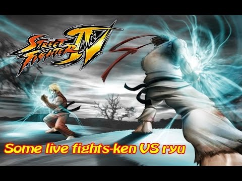Street fighter 4 (ken vs ryu man to man batle)