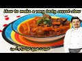 How to make a very tasty and delicious carrot stew  chef beyk     