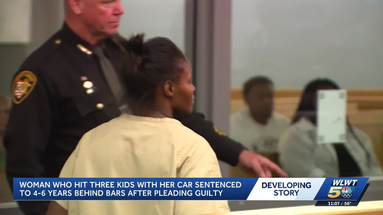 Woman who pled guilty to hitting 3 kids with car sentenced to 4-6 years ...