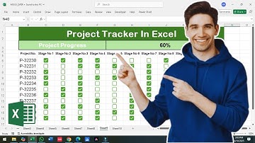 How to Create a dynamic Progress Tracker in Excel