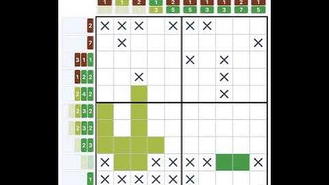 Nonogram color level 53