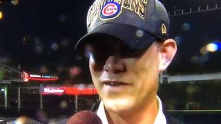 Chicago Cubs Theo Epstein 2016 World Series F-Bomb Interview