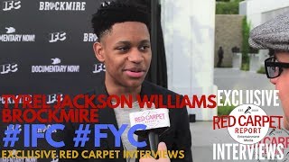 Tyrel Jackson Williams interviewed at IFC's FYC Panel for Documentary Now and Brockmire