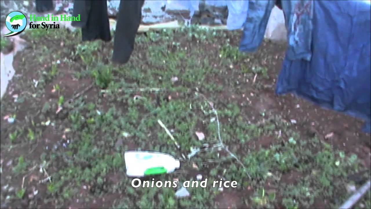 Delivering aid to frontline Aleppo - Hand in Hand for Syria