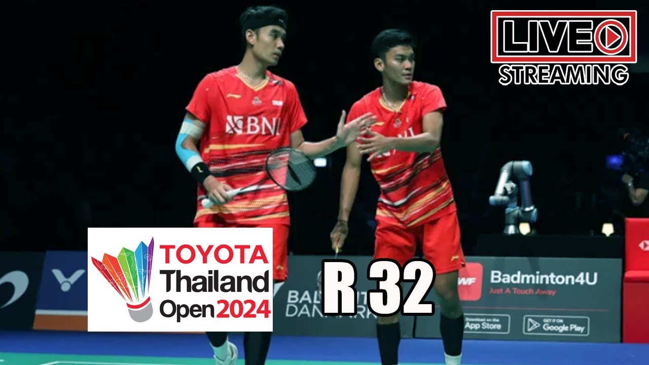 🔴LIVE Bagas/Fikri (INA) vs Boon/Goh (MAS) Thailand Open 2024 I