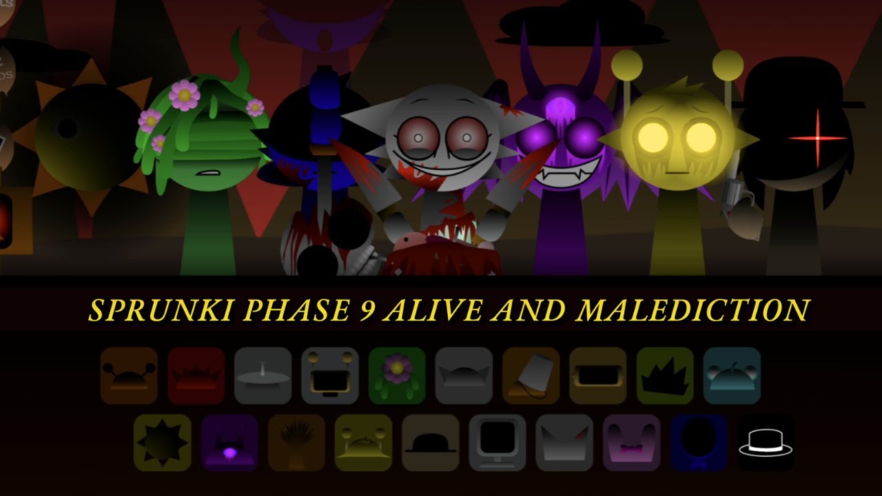 Incredibox - Sprunki (Phase 9) Alive & Malediction - Gameplay Showcase