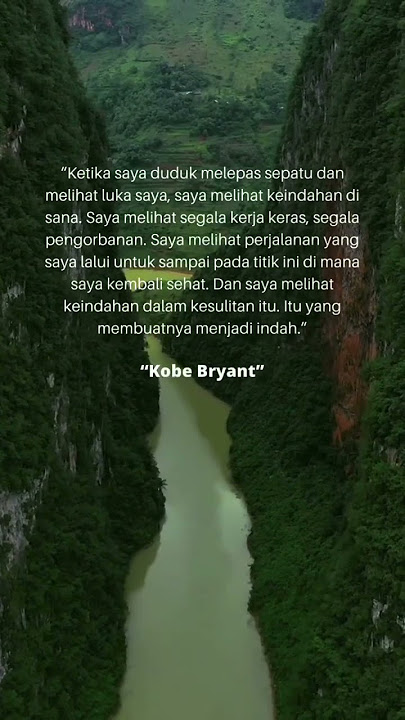 Kata kata bijak dari “Kobe Bryant” #shorts #katakatabijak #katabijak