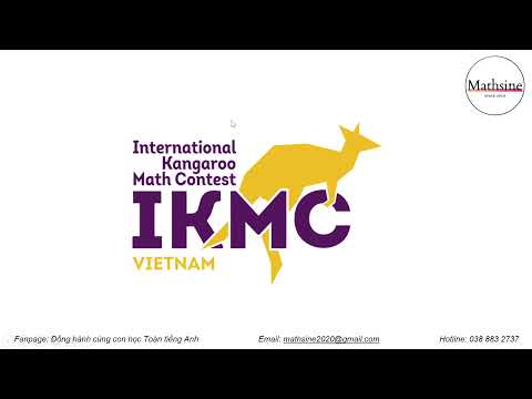 Video Chữa đề thi chính thức IKMC lớp 1-2 năm 2020 (Phần 2) - youtube