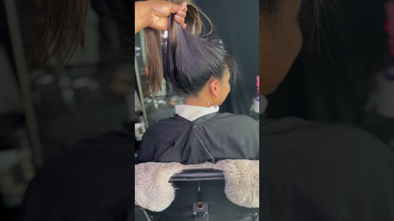 Sew in weave installation . 🤩🤩🤩