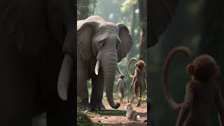 The Lonely Elephant  Moral Story For Children kidsstories childrensstories bedtimestory