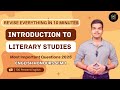 BA Program/Hons. Semester 1st | Introduction to Literary Studies Imp. Ques. With Answers | DU 2025