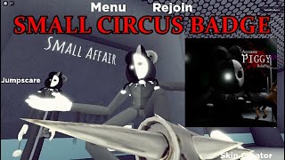 How to get SMALL CIRCUS BADGE + JESTER MORPH/SKIN in ACCURATE PIGGY ROLEPLAY  ROBLOX