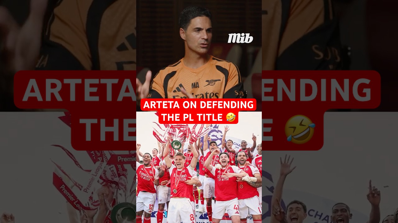 MIKEL ARTETA: "WE'RE THE ATTACKING PREMIER LEAGUE CHAMPIONS" 🤣🏆