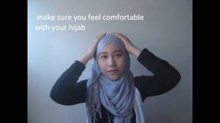 How To Wear Hijab In Simple Style By Sarah.wmv