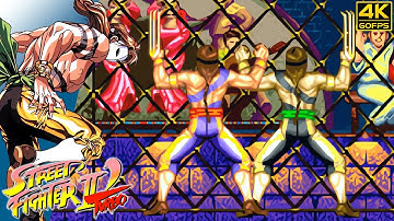 Street Fighter II Turbo - Vega (Arcade / 1992) 4K 60FPS