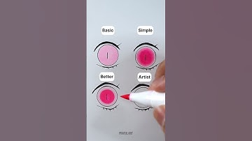 How to Draw Anime Eye #shorts