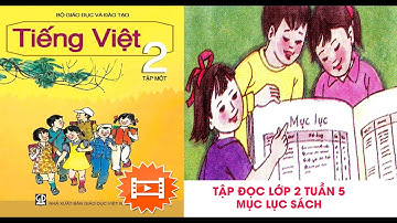 Video học Tập đọc- Lớp 2 -Tuần 5 -Bài Mục lục sách