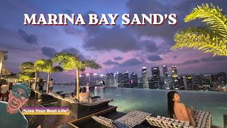 Stayed at Singapore's Most Famous Hotel - Marina Bay Sands #marinabaysandssingapore #luxuryhotel