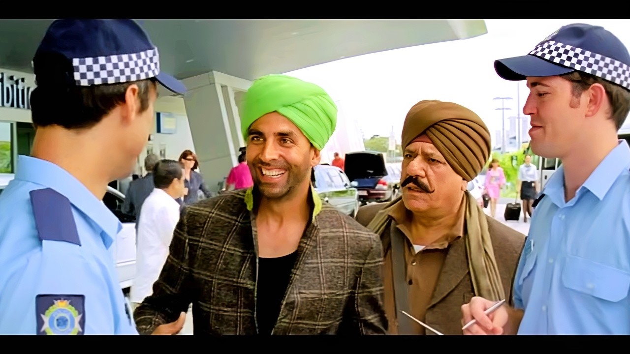 Hello Police My Name Is Happy Singh but Im Not Happy Mood - अक्षय कुमार की विलायत में जबरदस्त कॉमेडी