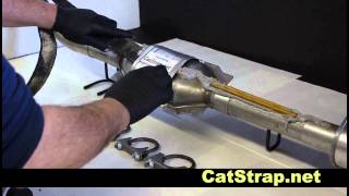 Prevent catalytic converter theft with Catstrap