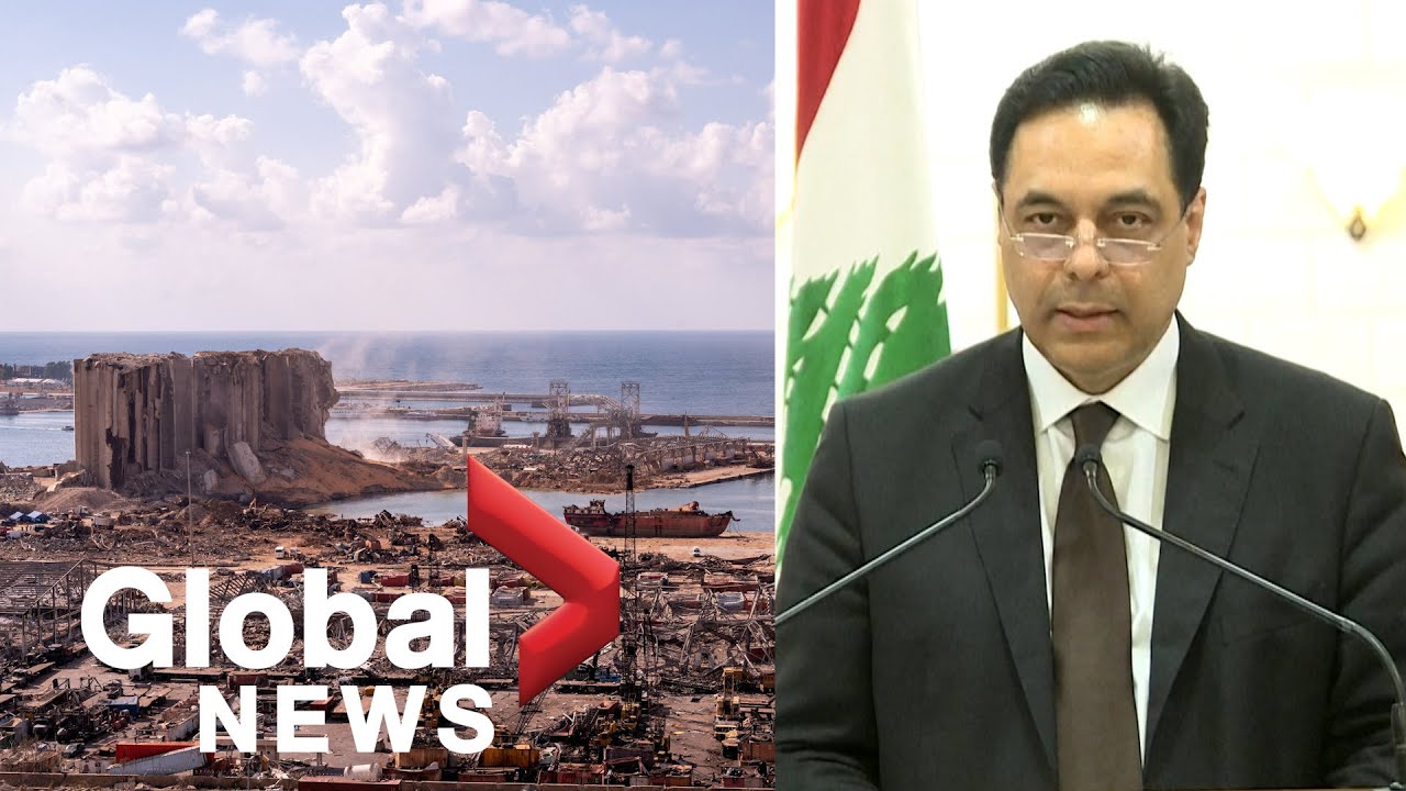 Beirut explosion: Lebanese Prime Minister Hassan Diab resigns in televised address