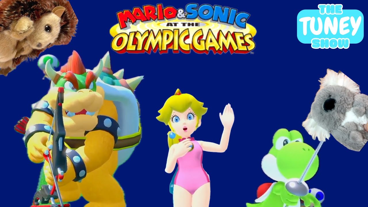 Mario and Sonic Olympic Games Part 2 with Dochi and Bubba! | Friendly ...